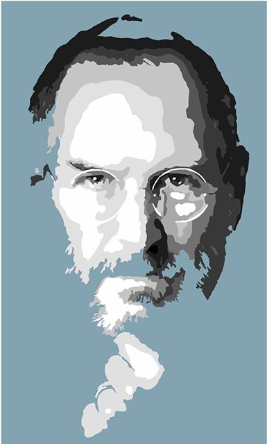 Steve Jobs Walter Isaacson (600x639), Png Download
