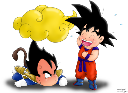Notta Pure Heart - Vegeta (500x367), Png Download