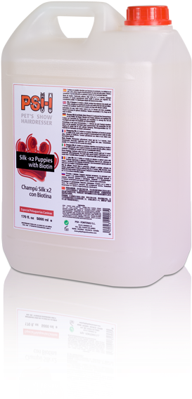 Shampoo » Psh » Psh Silk X 2 With Biotin For Puppies - Psh Silk Shampoo Bottle 5l X2 With Biotin 5 L (600x600), Png Download
