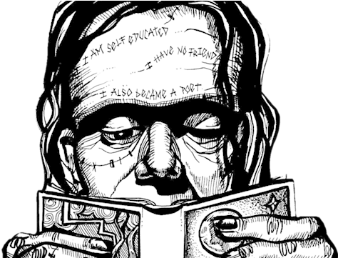 Campus Wide Reading Of Frankenstein - 1818 2018 Frankenstein 200th (480x360), Png Download