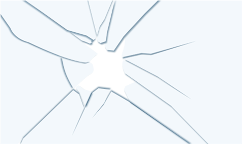 Cracked Screen Png - Marine Invertebrates (520x456), Png Download
