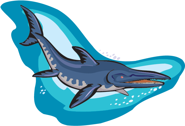 Ichthyosaur - Ichthyosaur Cartoon (640x481), Png Download