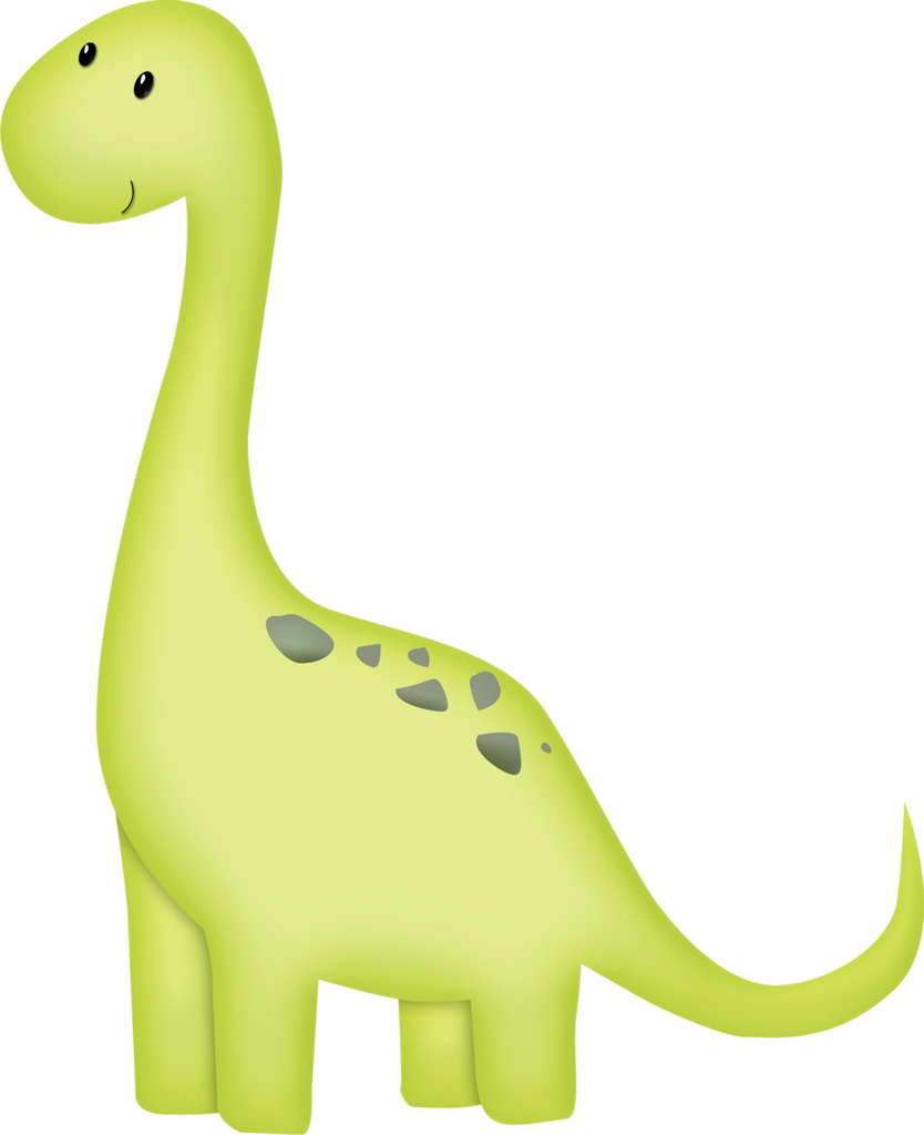 Dinosaurs Clipart Long Neck Dinosaur - Desenho Dinossauro Cute Png - Free  Transparent PNG Download - PNGkey