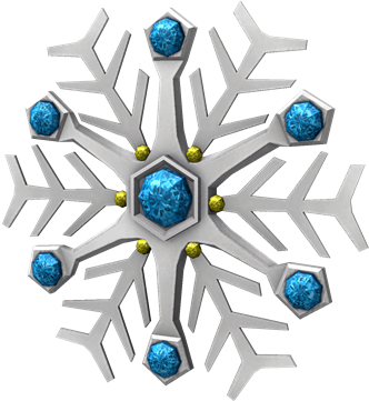 Snowflake Lapel Pin - Lapel Pin (420x420), Png Download