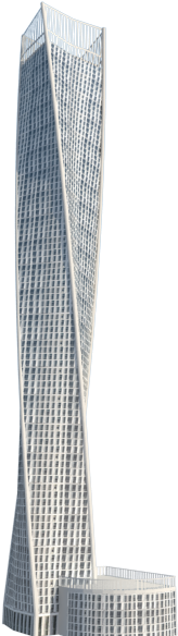Construction Of The 330 M Building Began In February - Skyscraper (800x600), Png Download