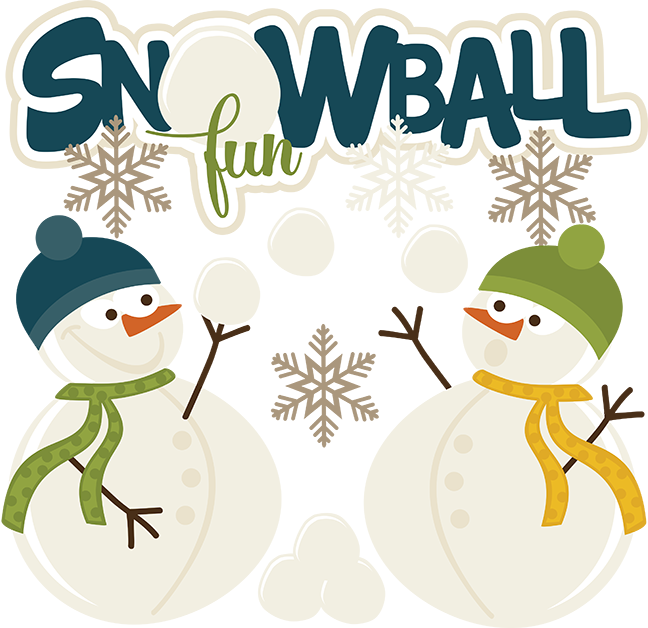 Snowman Clipart Beak The Snowman Clip Art - Snowman Snowball Fight Clipart (648x628), Png Download