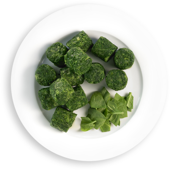 Arctic Gardens Spinach Cut Leaf10 X 1 Kg - Cut Leaf Spinach (600x600), Png Download