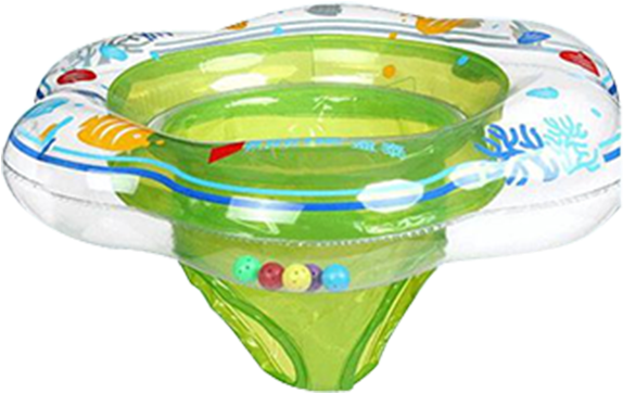 Inflatable Fish Pool Float - Fusicase Swimming Pool Float For Baby Kids(blue) (600x600), Png Download