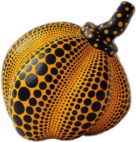 Yayoi Kusama Pumpkin Png - Yayoi Kusama (1182x876), Png Download