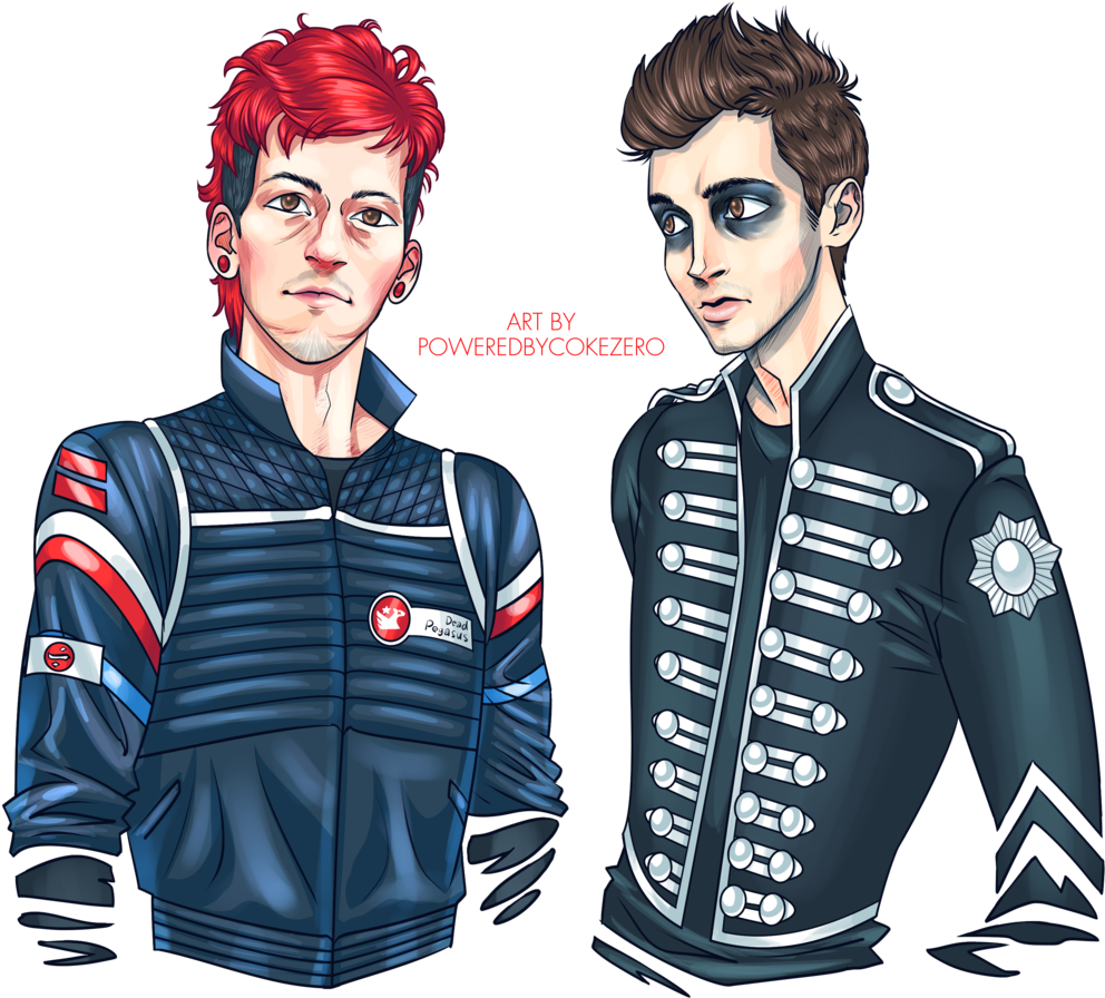 My Chemical Pilots By Poweredbycokezero On Deviantart - Twenty One Pilots Now (1024x1024), Png Download