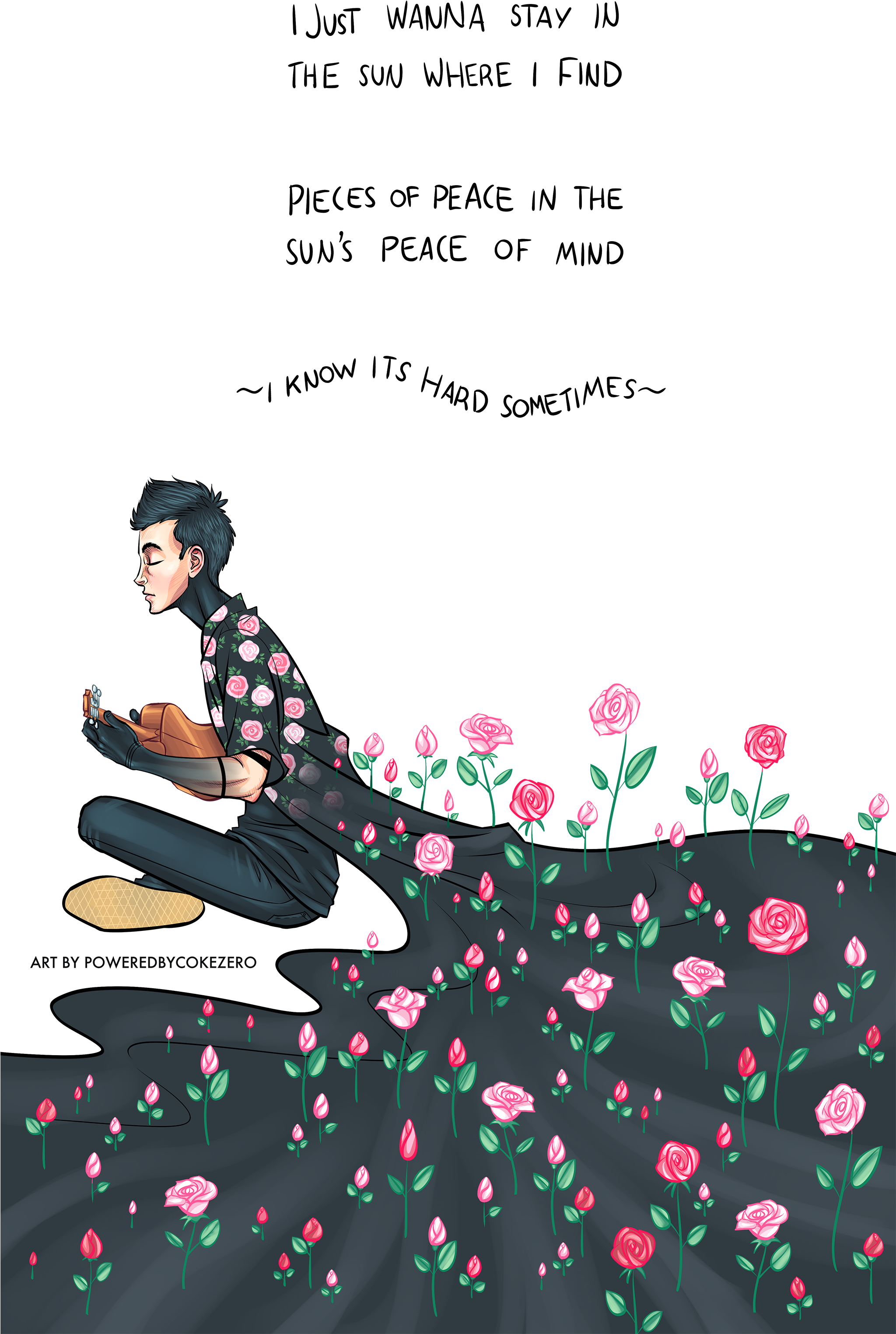 Ride By - Twenty One Pilots Fan Art Ride (1024x1605), Png Download