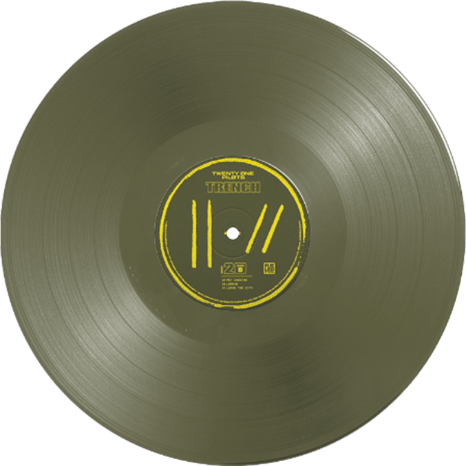 Com Exclusive Bright Yellow - Twenty One Pilots Trench Vinyl (677x678), Png Download