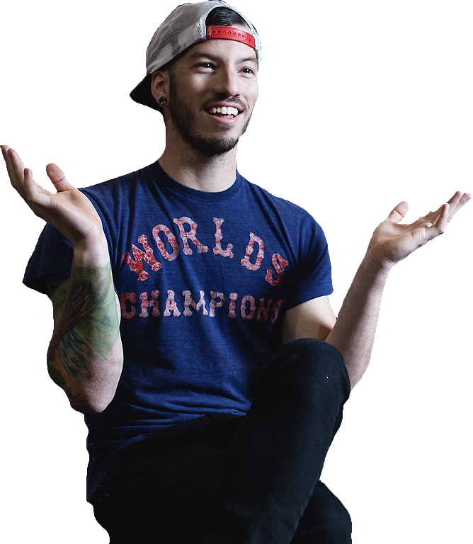 Image-0 - Twenty One Pilots Josh Dun Transparent (668x768), Png Download