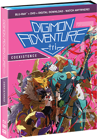 Coexistence Exclusive Lithograph - Digimon Adventure Tri Coexistence (326x455), Png Download