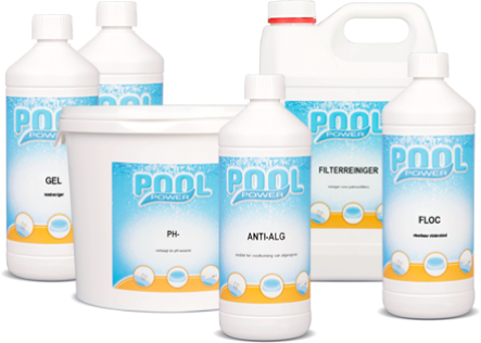 Bottles - Pool Power (443x316), Png Download