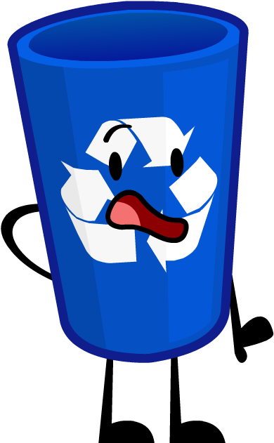 Recycling Bin Rig New - Recycling Bin (407x640), Png Download