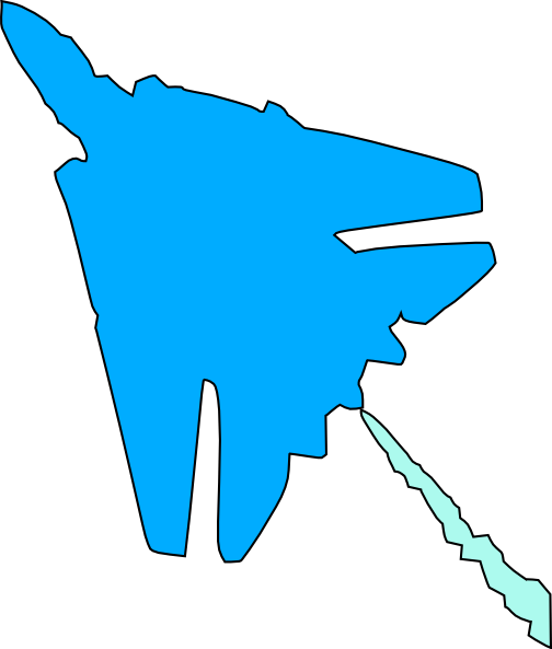 Clipart Airplane Silhouette - Clip Art (504x593), Png Download