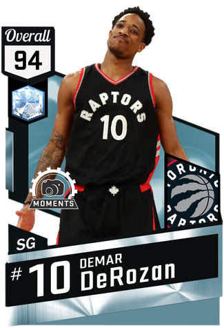 Demar Derozan Against The Bulls On March 21st - Reggie Miller Nba 2k17 (325x475), Png Download