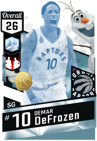 Kyle Lowry And Demar Derozan Playoffs Cards - Derrick Jones Jr Card (325x475), Png Download
