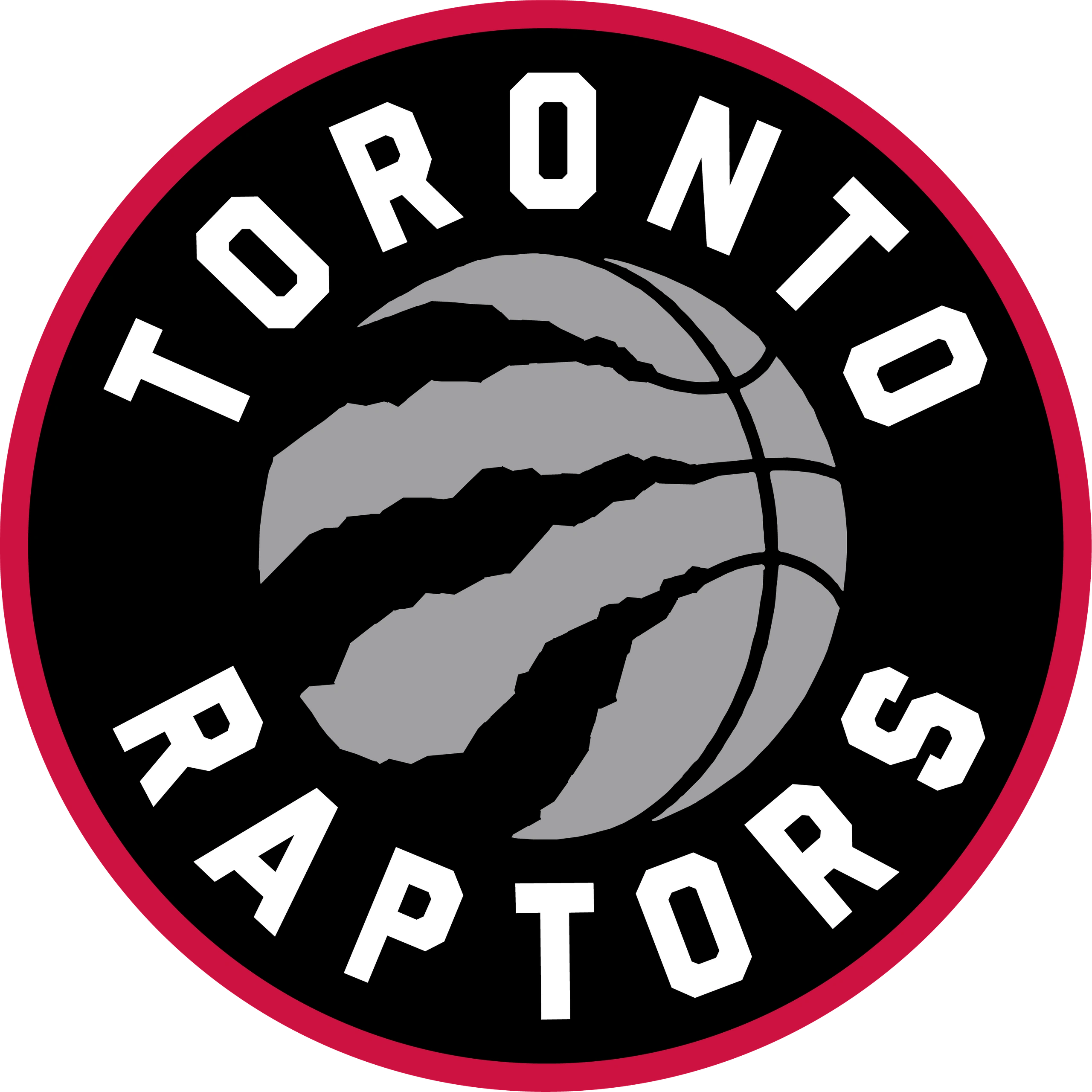 Toronto Raptors Logo 2017 (447x447), Png Download