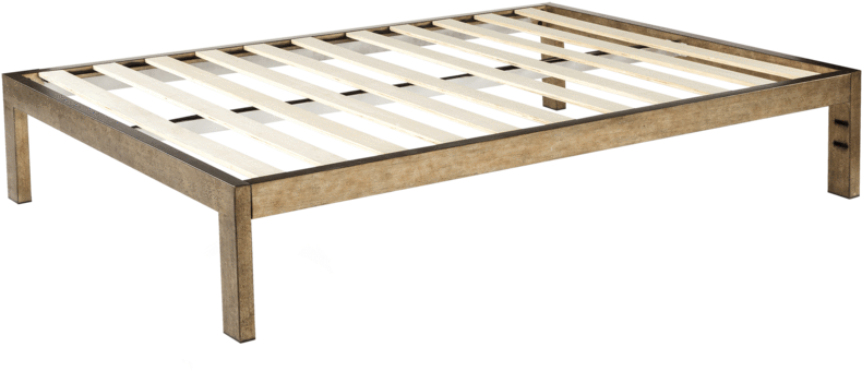 Keetsa The Frame Gold Brushed Steel Frame Platform (1024x576), Png Download