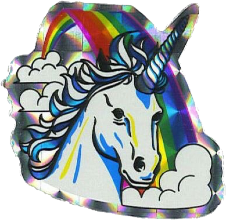 Unicorn Sticker✨ - Unicorn Avatar Png Transparent (870x848), Png Download