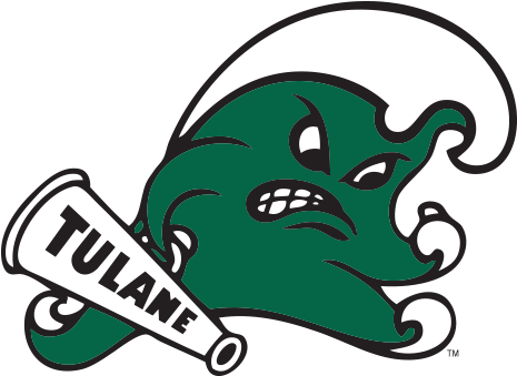 Tulane Angry Wave Logo (500x500), Png Download