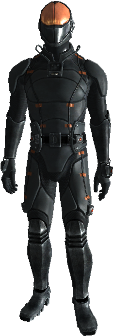 A Chinese Spacesuit - Fallout 4 Gladiator Armor (318x693), Png Download