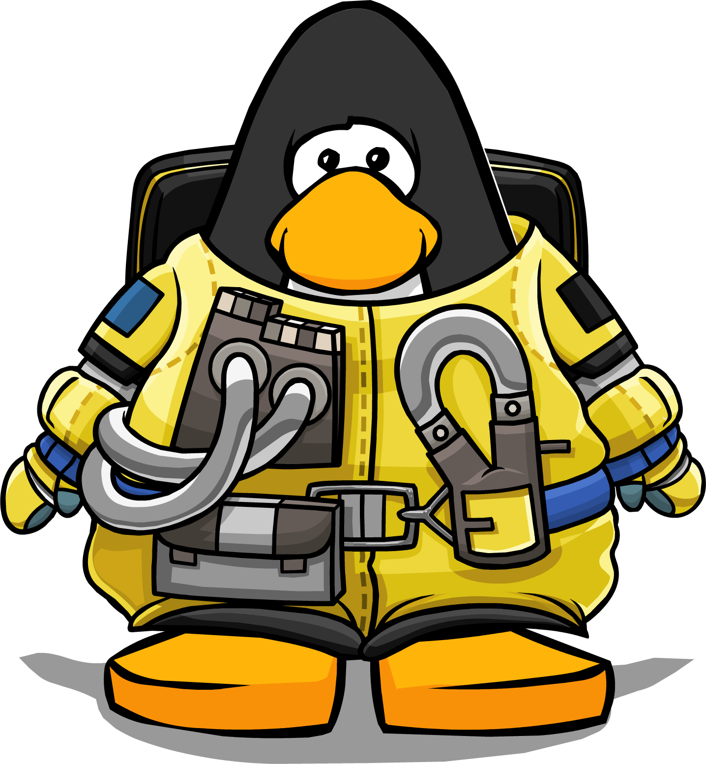 Eva Space Suit Pc - Club Penguin (1436x1554), Png Download