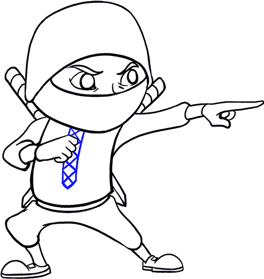 Banner Transparent Library At Getdrawings Com Free - Drawing Of A Ninja (678x600), Png Download