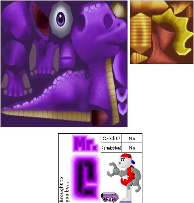 Spyro The Dragon - Spyro The Dragon Textures (391x410), Png Download