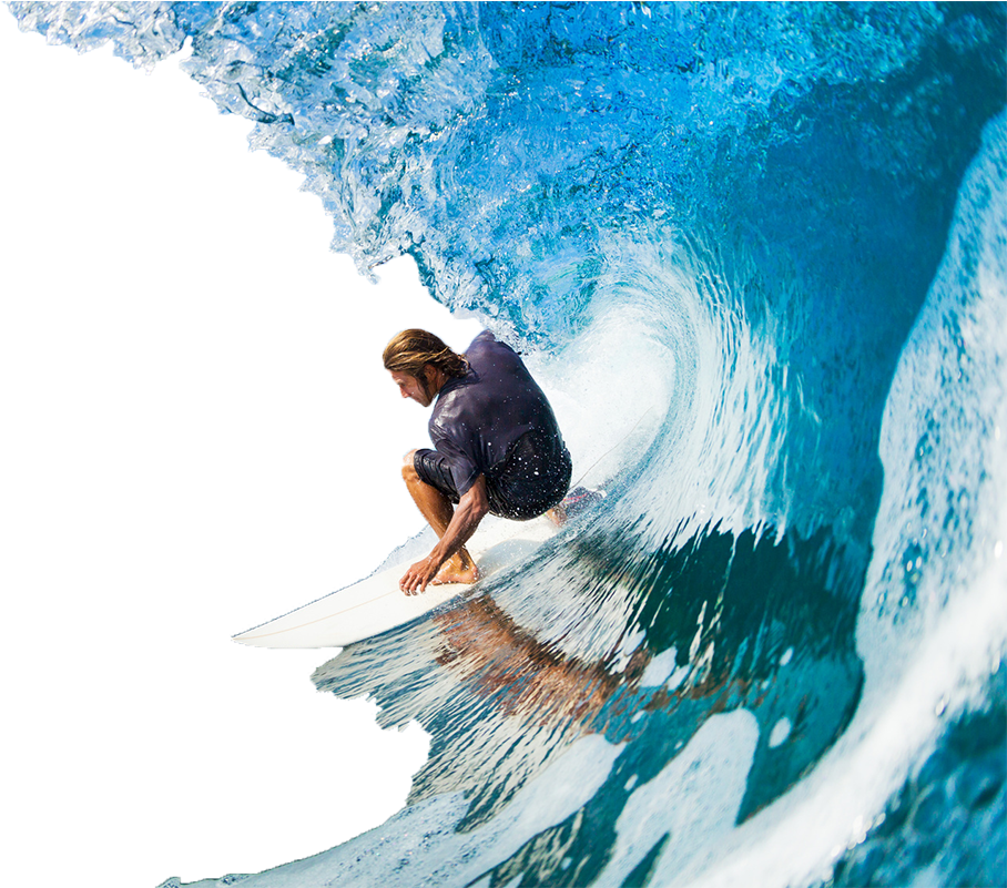 Surfing Transparent Background Png - Hls Action Camera 4k16mp Wifi Waterproof Sports Diving (400x340), Png Download