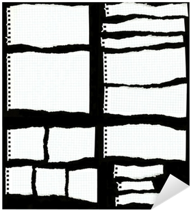 Papel Rasgado, Banner, Bloc De Notas Sticker • Pixers® - Paper (400x400), Png Download