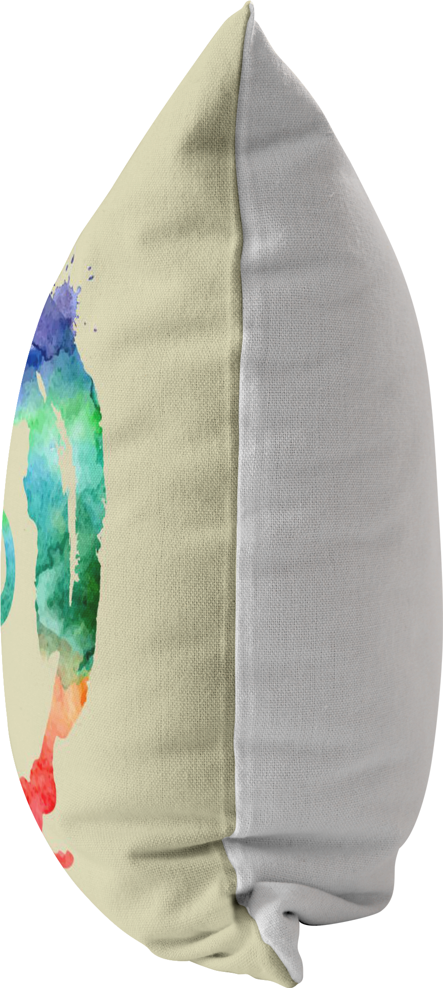 Watercolor Om Pillow - Throw Pillow (2000x2000), Png Download