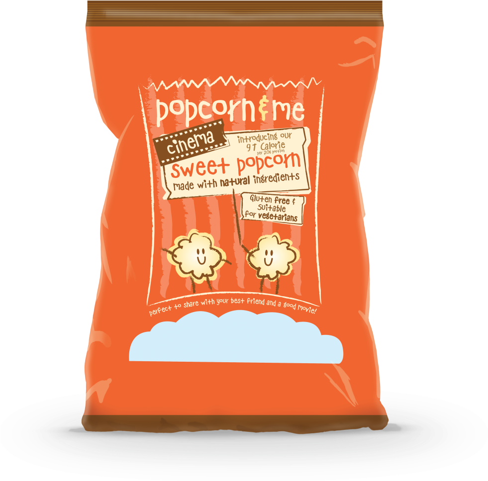 Sweet Cinema Popcorn - Butterkist Popcorn - Sweet Cinema (120g) (1002x1024), Png Download
