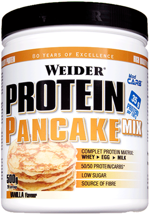 Weider-pancake - Weider Protein Pancake Mix 500 Grams - Snacks, Biscuits (475x475), Png Download
