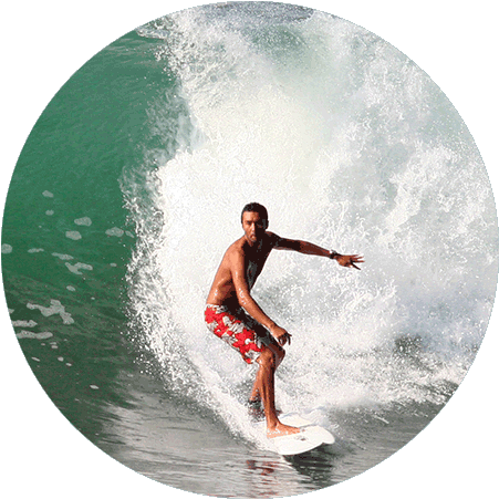 Costa Rica Surf Map - Costa Rica (480x480), Png Download