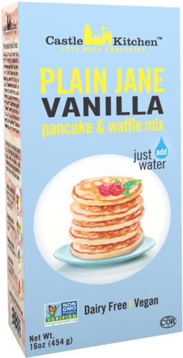 Castle Kitchen Pancake (384x600), Png Download