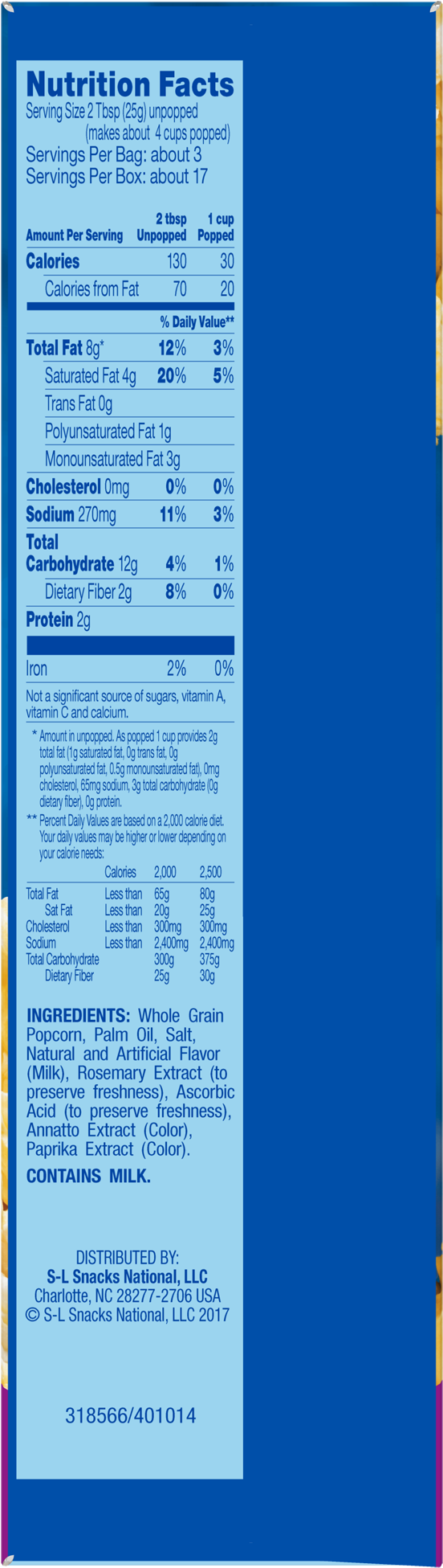 Pop Secret Microwave Popcorn, Movie Theater Butter, - Pillsbury Moist Supreme Golden Butter Cake Mix (2000x2000), Png Download