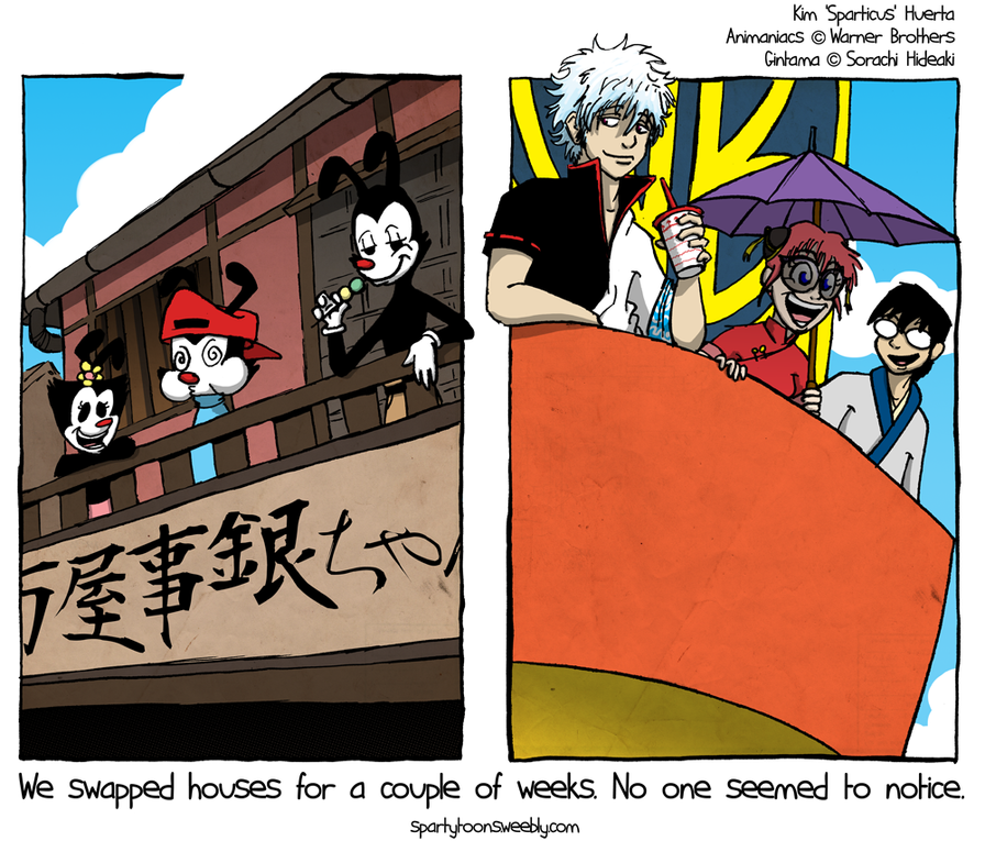 Picture - Gintama Animaniacs (896x800), Png Download