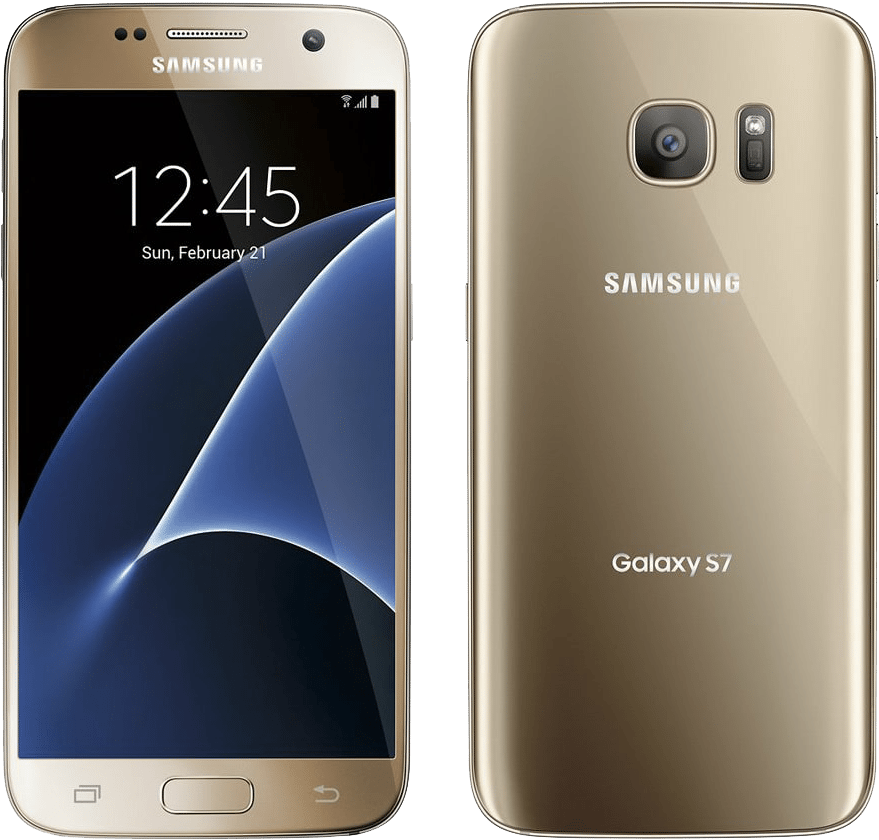 Samsung Galaxy S7 Gold - Samsung Galaxy S7 Edge Sm-g935 Unlocked Smartphone (932x872), Png Download