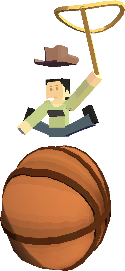Basketball Bug Roll Icon - Cartoon (474x972), Png Download
