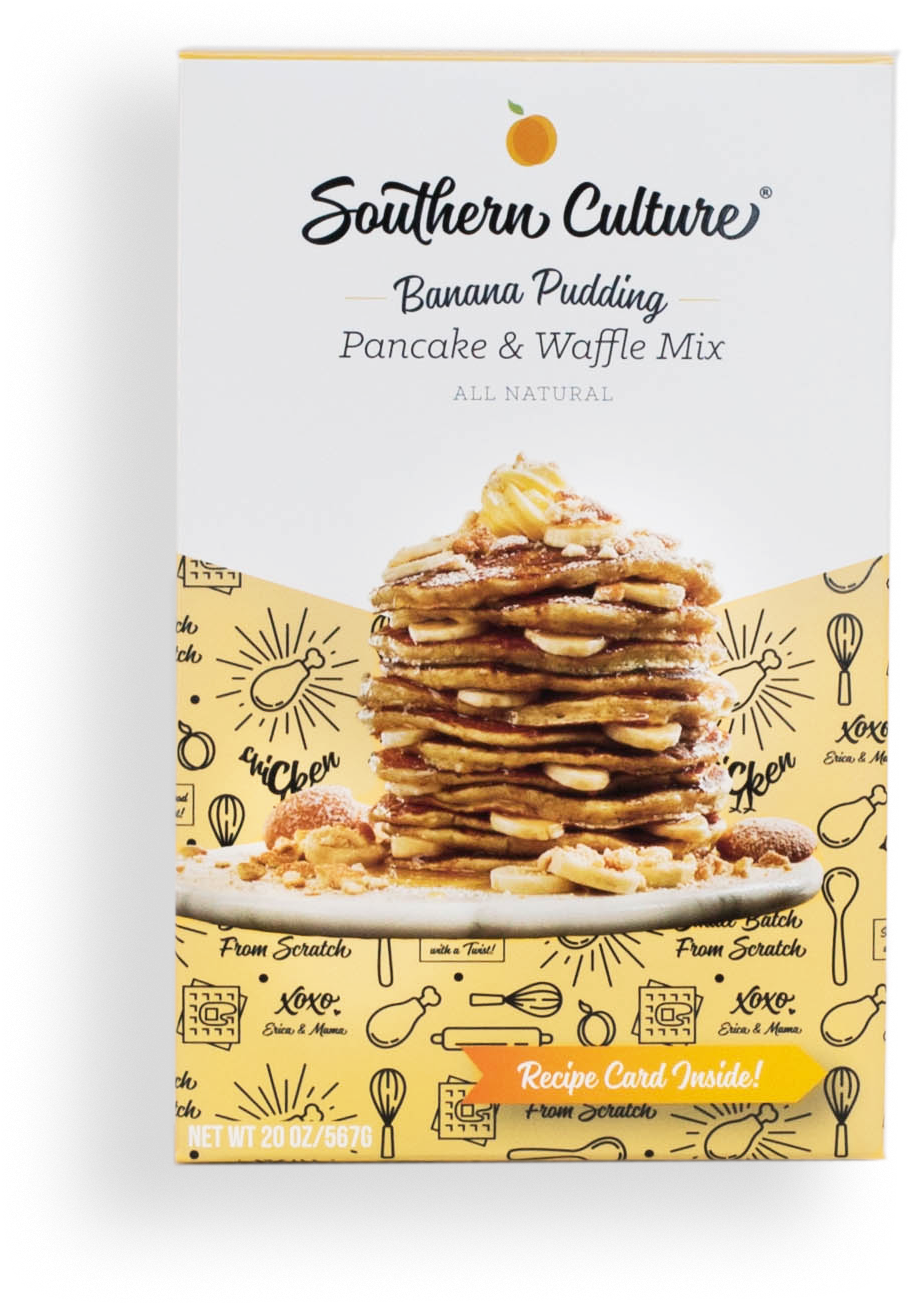 Banana Pudding Pancake & Waffle - Banana Pudding (1077x1529), Png Download