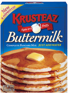 Krusteaz Buttermilk Complete Pancake Mix 32 Oz (460x500), Png Download
