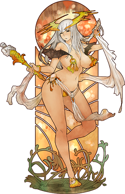 Pinup Apotheosis Art - Pinup Study Kingdom Death Monster (530x700), Png Download