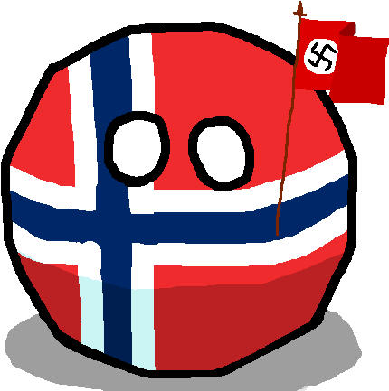 Add An Image - Nazi Norway Countryball (500x500), Png Download