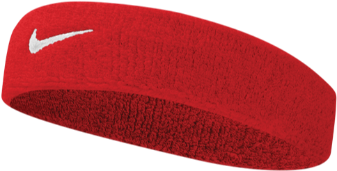 Red Head Band Png - Nike Swoosh Headband (500x500), Png Download