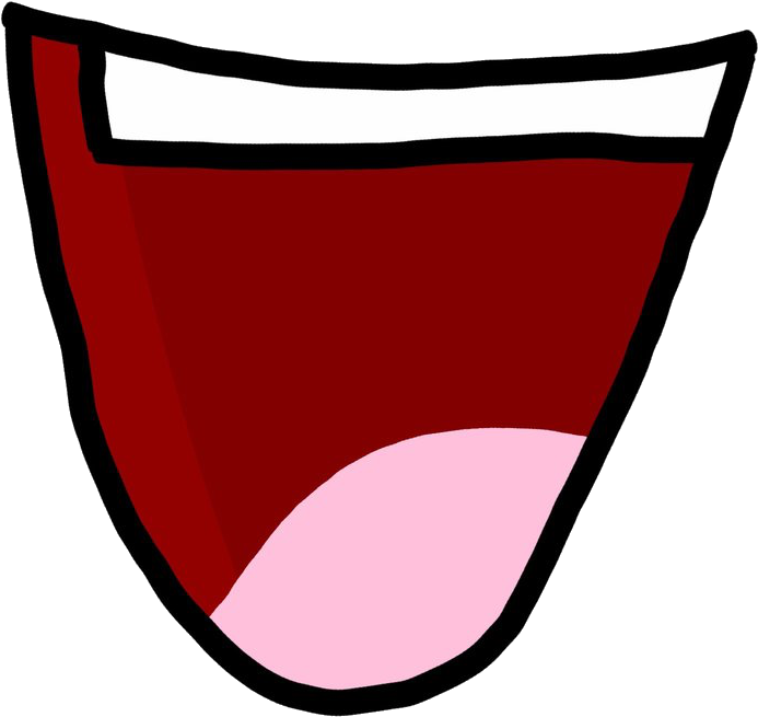 Image A Fanmade Ii Mouth - Anime Mouth Transparent Background (1024x768), Png Download