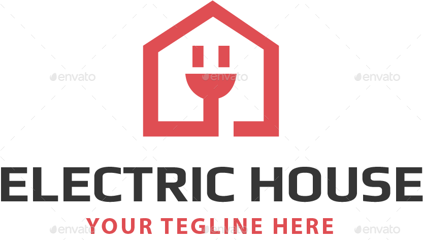Electric House Logo - Traffic Sign (841x471), Png Download