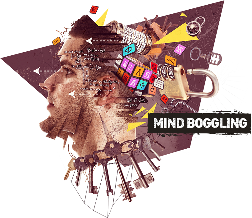 Exit The Room Mind Boggling (960x852), Png Download